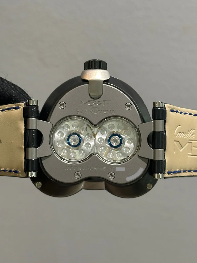 Mb&f MoonMachine Black Titanium Dark Blue Sky 34.BTL.B LE 18 pcs